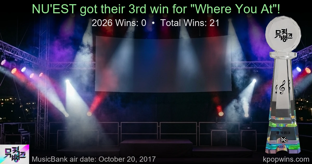 NU'EST - Where You At